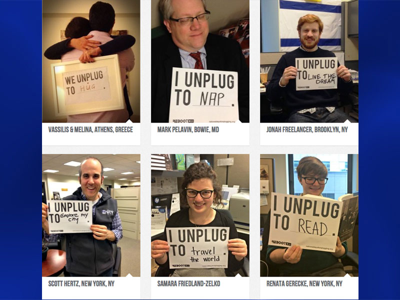 National Unplugging Day wants you to embrace reality