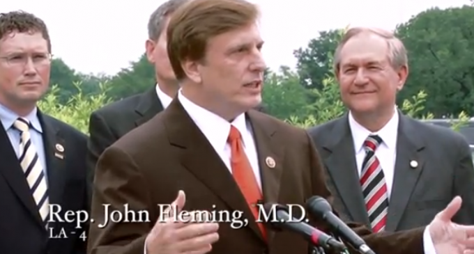 Fleming hits GOP opponents, says acting like in junior high