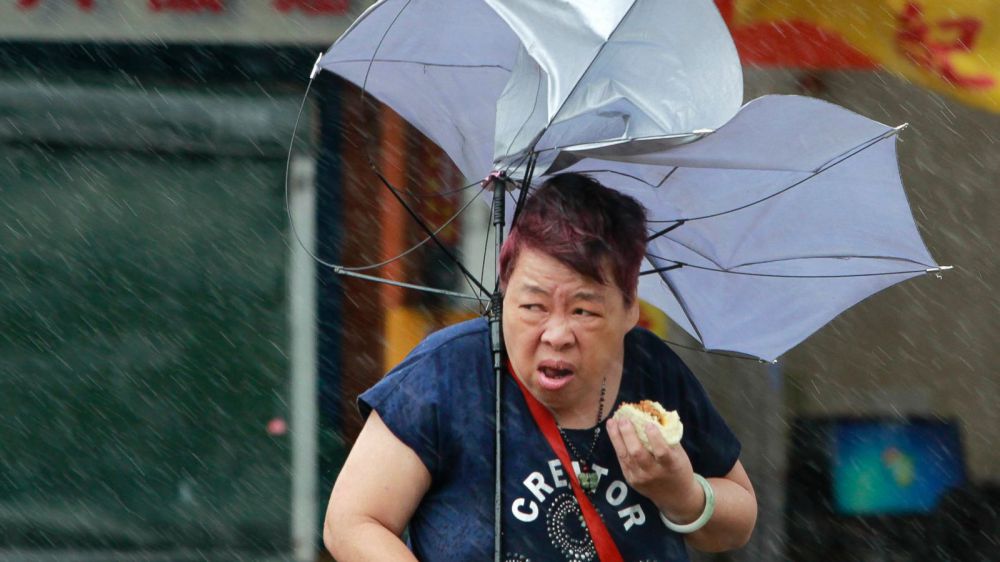 Taiwan closes schools, offices ahead of island-wide typhoon